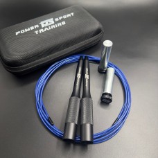 Скакалка Speed Rope Black/Blue от POWERSPORT Training