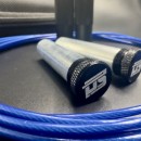 Скакалка Speed Rope Black/Blue от POWERSPORT Training