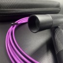 Скакалка Speed Rope Black/Purple от POWERSPORT Training